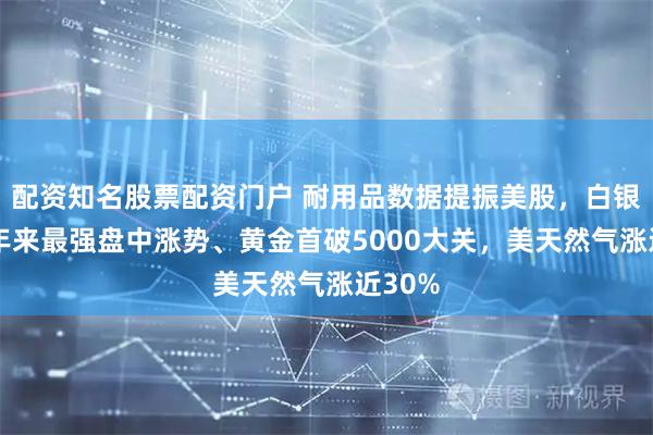 配资知名股票配资门户 耐用品数据提振美股，白银现08年来最强盘中涨势、黄金首破5000大关，美天然气涨近30%